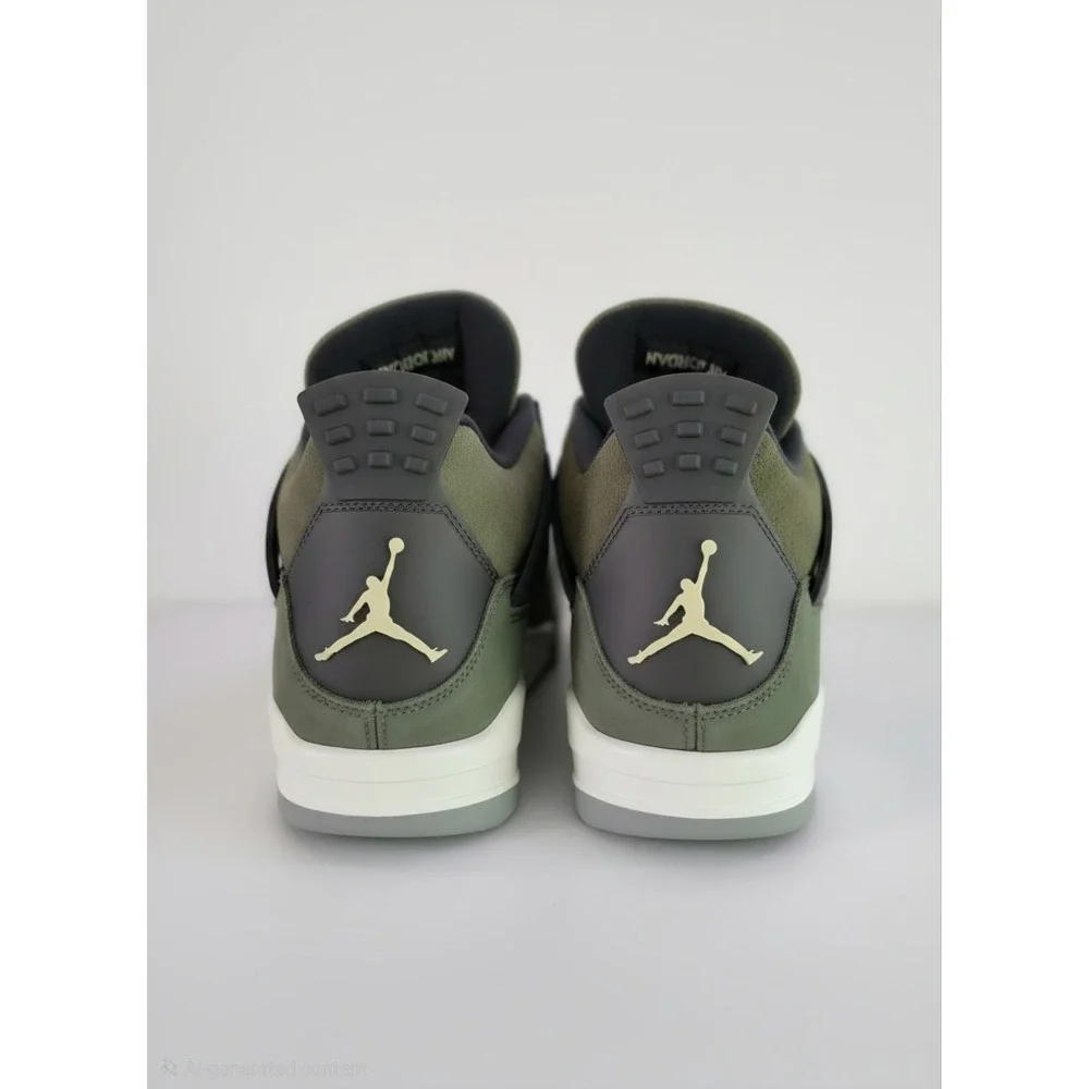 Jordan Air Jordan 4 SE Retro Low Craft Olive Men's Low Top Sneakers FB9927-200